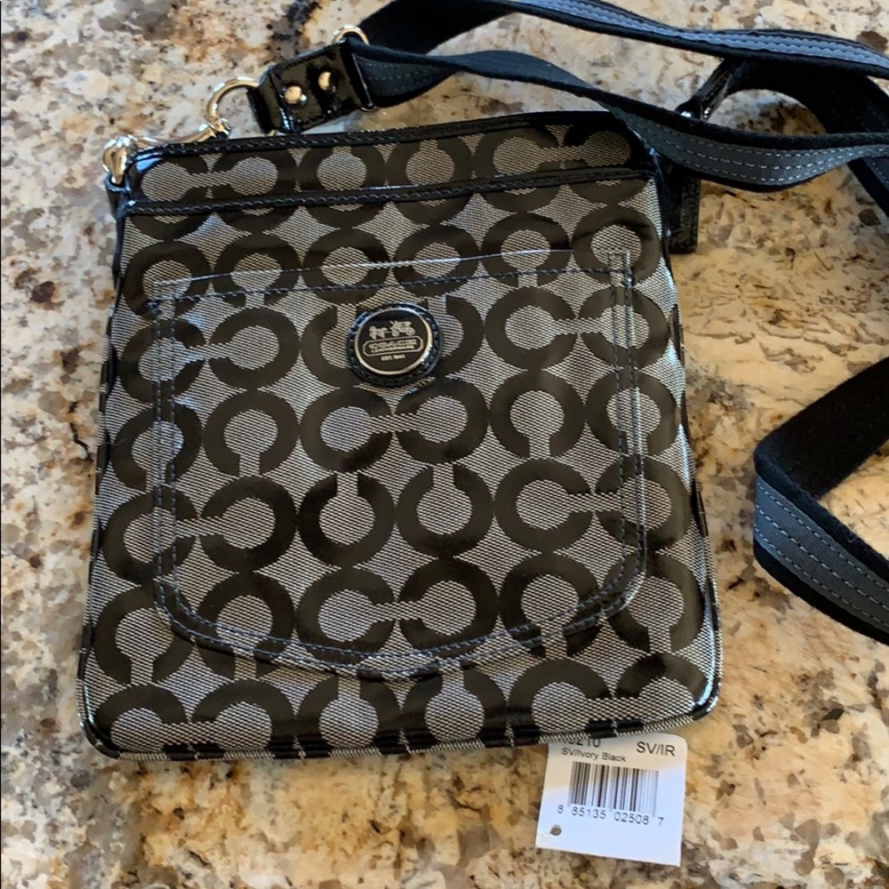 Authentic Coach crossbody bag.